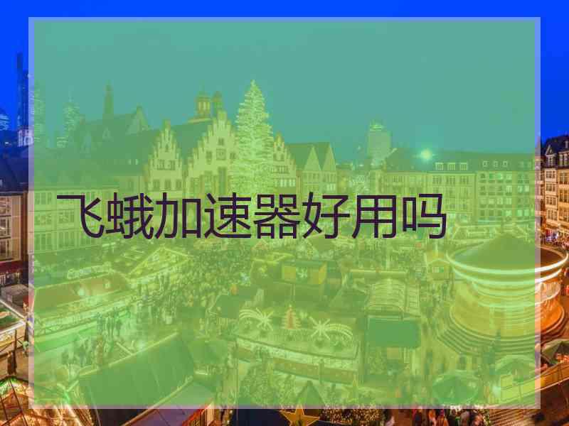 飞蛾加速器好用吗