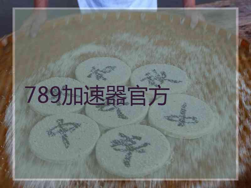 789加速器官方