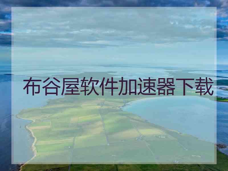 布谷屋软件加速器下载