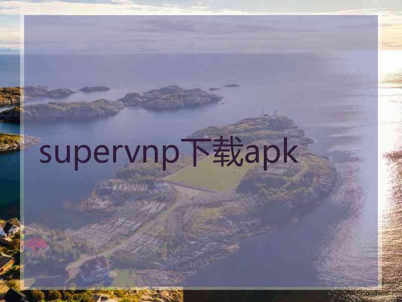 supervnp下载apk