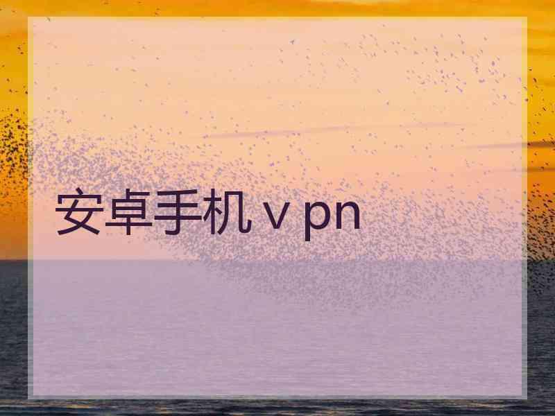 安卓手机ⅴpn