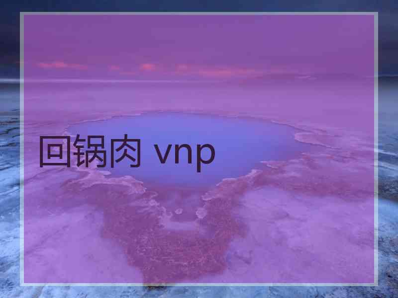 回锅肉 vnp
