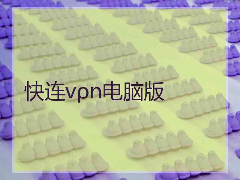 快连vρn电脑版