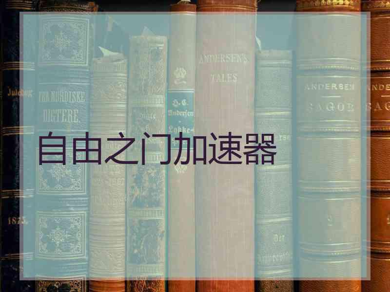 自由之门加速器