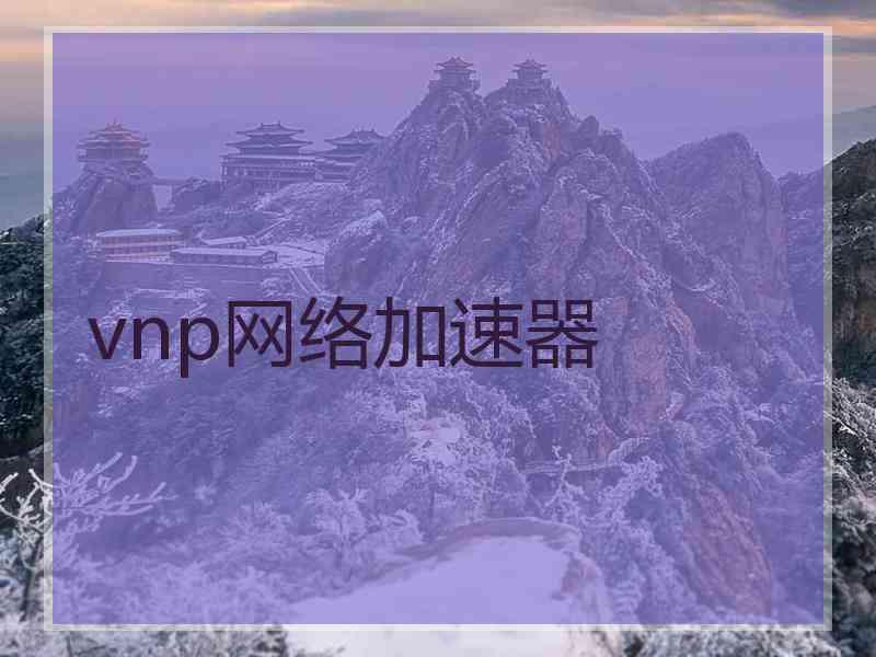vnp网络加速器