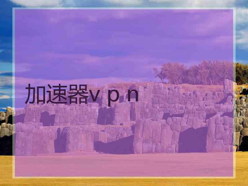 加速器v p n