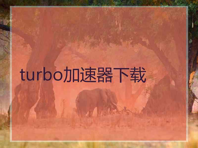 turbo加速器下载
