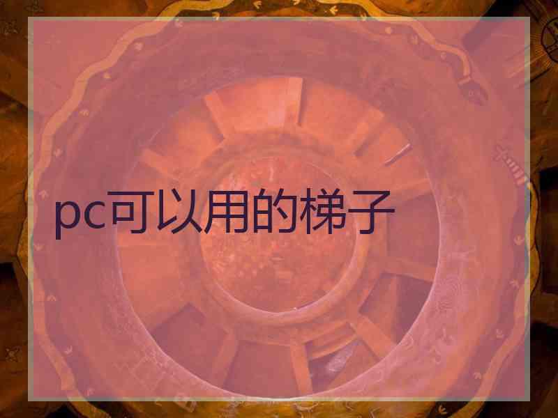 pc可以用的梯子