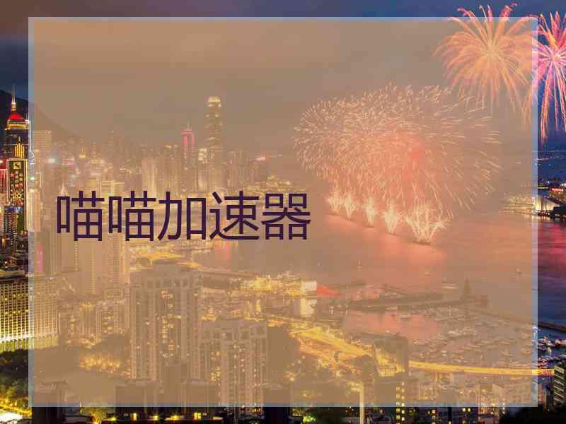 喵喵加速器