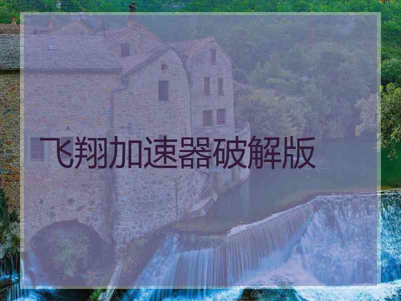 飞翔加速器破解版